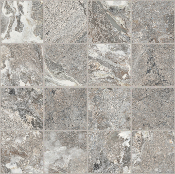 767702 Мозаика Onyx&More Silver Porphyry STR Mosaico 6mm 7,5x7,5 30x30 Casa Dolce Casa