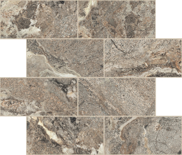 767712 Мозаика Onyx&More Golden Porphyry STR Modulo Muretto 6mm 7,5x15 30x30 Casa Dolce Casa