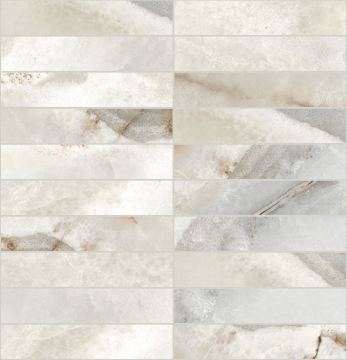 770252 Мозаика Reves De Rex Noisette Mosaico Matte 3x15 30x30 Rex Ceramiche