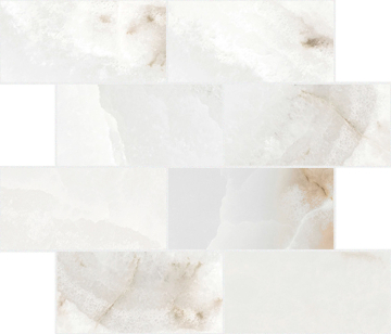 770281 Мозаика Reves De Rex Perle Muretto Sfalsato Glossy 6mm 7.5x15 30x30 Rex Ceramiche