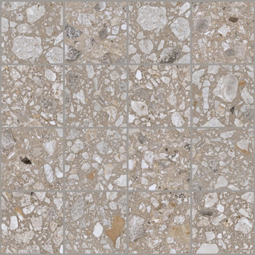 772555 Мозаика Match Up Earl Grey Mix Glossy Mosaico 6mm 7.5x7.5 30x30 Cerim