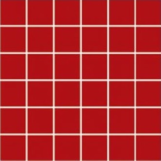 80055.1 Мозаика Mosaic Red 5x5 30x30 Serapool