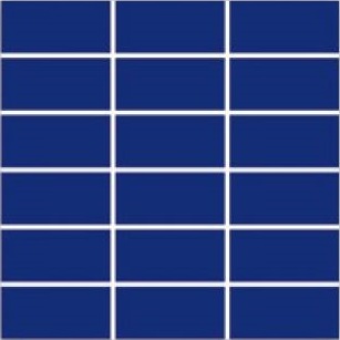 80077 Мозаика Mosaic Cobalt 5x10 30x30 Serapool