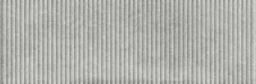 854 Плитка Вербиер серый рельеф треугольник 32,5х100 Eurotile Ceramica
