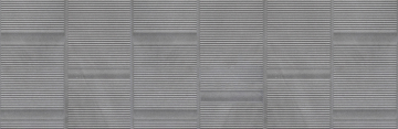 875 Плитка Континуум Грэй рельеф мелкие линии 32,5x100 Eurotile Ceramica