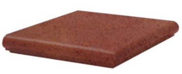 902833 Клинкерная плитка Parma Esquina ступень угловая 32.8x32.8 Gres de Aragon