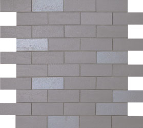 9ASH Мозаика Arty Charcoal Minibrick 30,5x30,5 Atlas Concorde