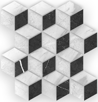 A-RS2L451G Мозаика Royal Stone мозаика многоцветный 28x27 Cersanit