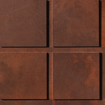 A0US Мозаика Blaze Corten Mosaico 3D Factory 29x29 Atlas Concorde