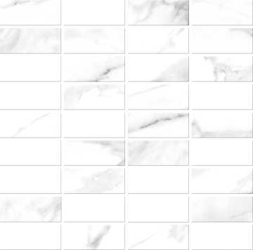 A16677 Мозаика Мозаика White stream белый 30x30 Meissen