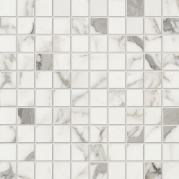 A2M1 Мозаика Calacatta Mosaico Lappato RT 30x30 Keope