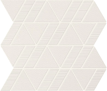 A6SP Мозаика Aplomb White Mosaico Triangle 31,5x30,5 Atlas Concorde