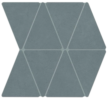 A7CS Мозаика Boost Natural Cobalt Mosaico Rhombus 36,7x33,8 Atlas Concorde