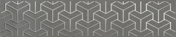 AD/C569/6399 Плитка Бордюр Ломбардиа серый темный 25*5.4 Kerama Marazzi