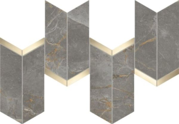 AF9A Мозаика Marvel Fior di Bosco Mosaico Chevron Lappato 19,2x46,3 Atlas Concorde