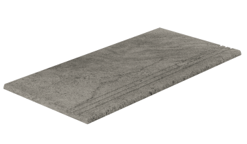 AGSCL Ступени Ступень Antique Grey Left Antislip 33х66 Serapool