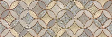 Alma Ceramica (Уралкерамика) DWA11GRS724 Плитка декор Грэйс 200*600*7,5 Alma Ceramica (Уралкерамика)
