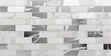 AltaCera DW9GLW00 Плитка Glent White Декор 24.9х50 AltaCera