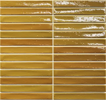 Amadis Fine Tiles Мозаика Short Stick Mustard Crackle 29,2x29,5 Amadis Fine Tiles