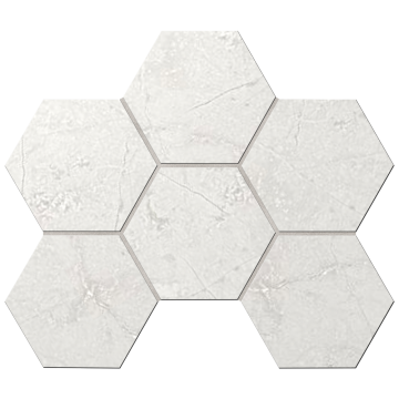 Ametis by Estima Мозаика Мозаика MA01 Marmulla Hexagon неполированная 25x28.5 Ametis by Estima