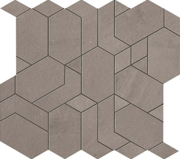 AN65 Мозаика Boost Grey Mosaico Shapes 31x33,5 Atlas Concorde