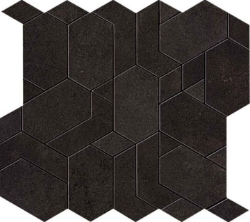 AN67 Мозаика Boost Tarmac Mosaico Shapes 31x33,5 Atlas Concorde
