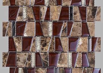 Art & Natura Мозаика Boston Rutan Mixed 300*300 Art & Natura