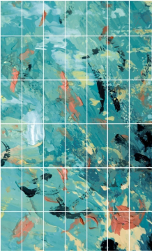 AS005 Керамогранит Панно Artsera 33x66 Serapool