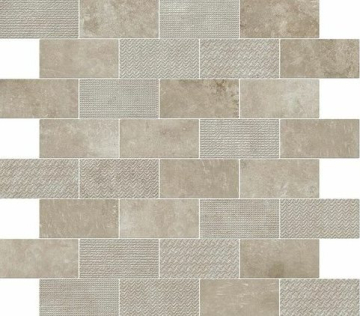 Atlas Concorde 9AKC Мозаика Aix Cendre Minibrick Tumbled 30,5x30,5 Atlas Concorde