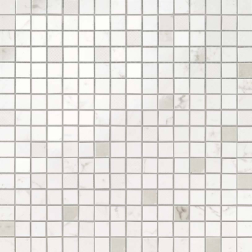 Atlas Concorde 9MQC Мозаика Marvel Carrara Pure Mosaic Q 30,5x30,5 Atlas Concorde