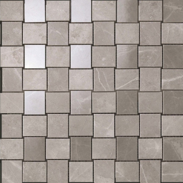 Atlas Concorde 9MVP Мозаика Marvel Grey Fleury Net Mosaic 30.5x30.5 Atlas Concorde