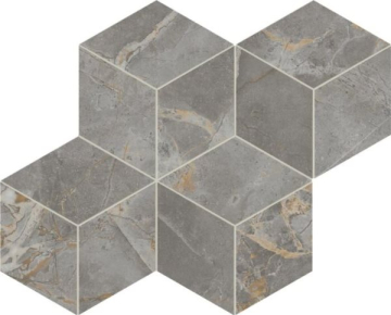 Atlas Concorde AF8P Мозаика Marvel Fior di Bosco Mosaico Esagono Silk 30x35 Atlas Concorde