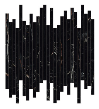 Atlas Concorde AOU6 Мозаика Marvel Black Atlantis Line Lapp 30,5x26 Atlas Concorde
