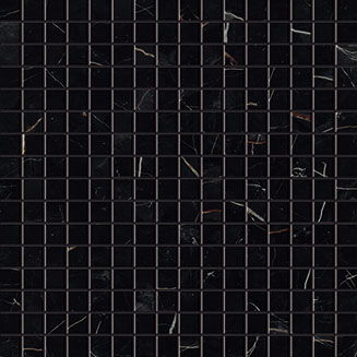 Atlas Concorde AOVB Мозаика Marvel Black Atlantis Mosaico Lappato 30x30 Atlas Concorde