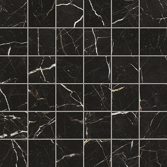 Atlas Concorde Russia 610110000460 Мозаика Allure Imperial Black Mosaic Lap/Аллюр Империал Блек Шлиф 30x30 Atlas Concorde Russia