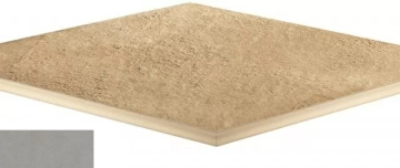 Atlas Concorde Russia 620090000931 Керамогранит Rinascente Grey Round Angolare LASTRA 20mm 60x60 Atlas Concorde Russia