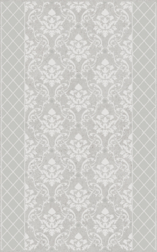 AZ/A053/6424 Плитка Декор Мотиво серый светлый глянцевый 25x40 Kerama Marazzi