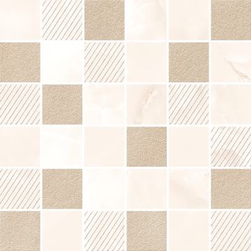 Azori 587433003 Мозаика Opale Beige Mosaic 30x30 Azori
