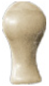 BAMA88 Плитка Amarcord ANG.BORDURA TABACCO Matt 3,5x2 Ceramiche Grazia