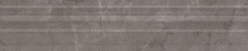 BLE008 Плитка Бордюр Багет Гран Пале серый 25х5,5 Kerama Marazzi