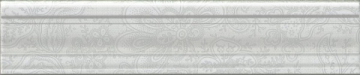 BLE017 Плитка Ауленсия серый багет 25x5.5 Kerama Marazzi