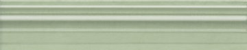 BLE018 Плитка Бордюр Багет Левада зеленый светлый глянцевый 25х5,5 Kerama Marazzi