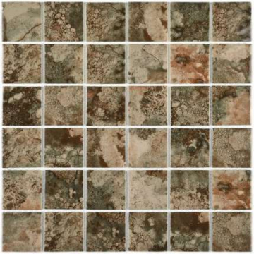 Bonaparte Мозаика Amuletto Leaf 48*48*4.5 300*300 Bonaparte