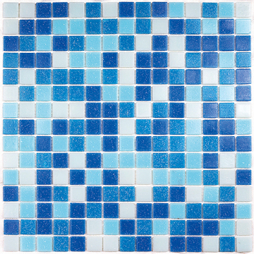 Bonaparte Мозаика Aqua 100 (стекло) 20*20 327*327 Bonaparte