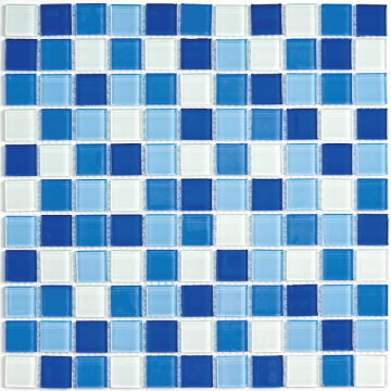 Bonaparte Мозаика Blue wave-3 (стекло) 25*25 300*300 Bonaparte