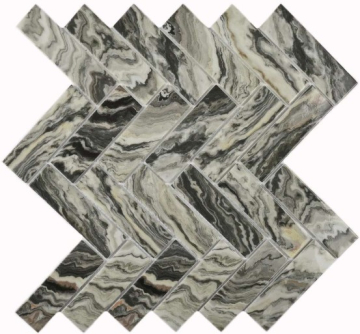Bonaparte Мозаика Hadar Grey 30*98*4.5 268*286 Bonaparte