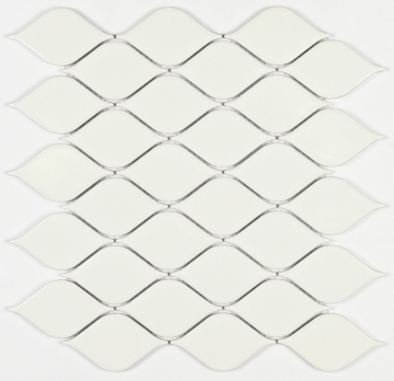 Bonaparte Мозаика Melany White glossy 26.4x28 Bonaparte