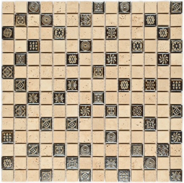 Bonaparte Мозаика Milan-1 из натурального камня 20*20 305*305 Bonaparte