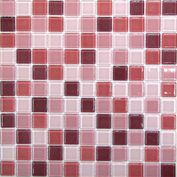 Bonaparte Мозаика Plum mix (стекло) 25*25 300*300 Bonaparte