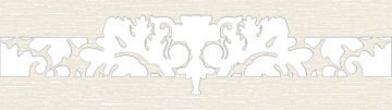 Бордюр 338 Плитка QUEEN центр 7х24.5 Eurotile Ceramica